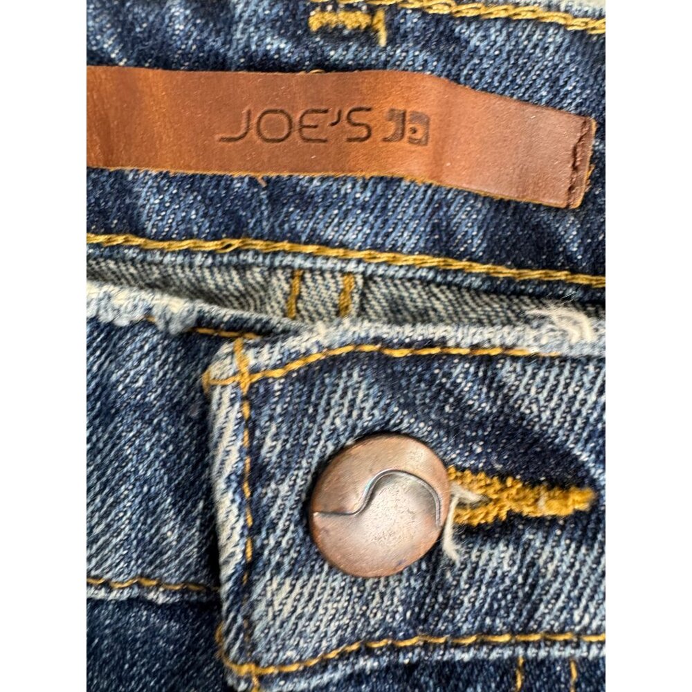 Joes Collectors Edition Distressed Denim Shorts Womens Size 25 Blue Raw Hem NWT - Picture 4 of 16